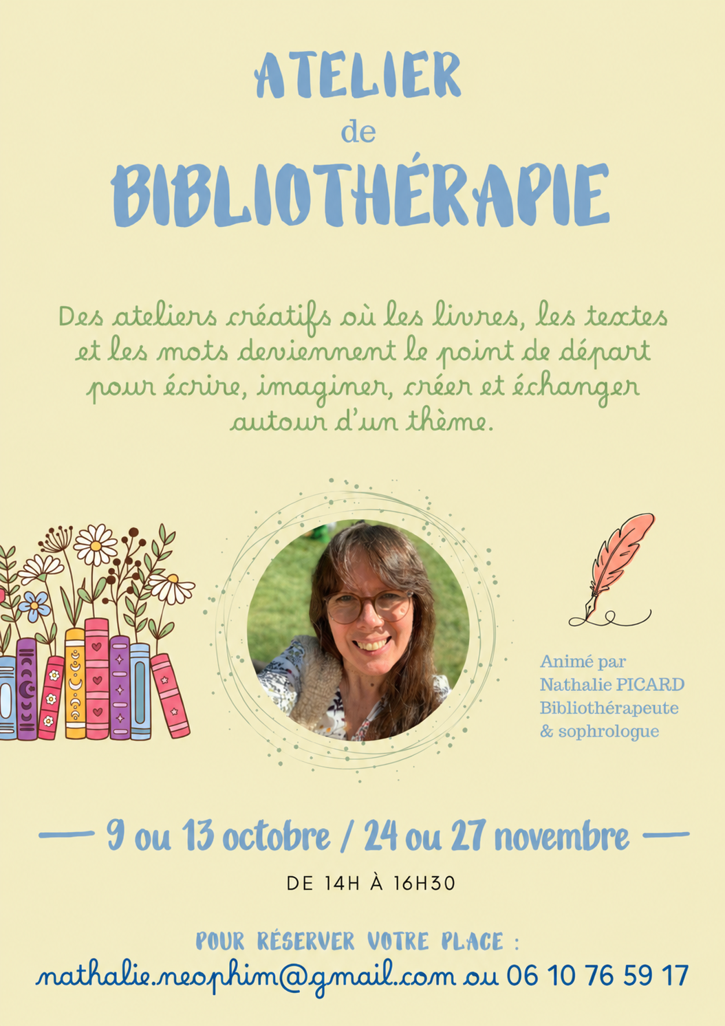 Atelier de Bibliothérapie